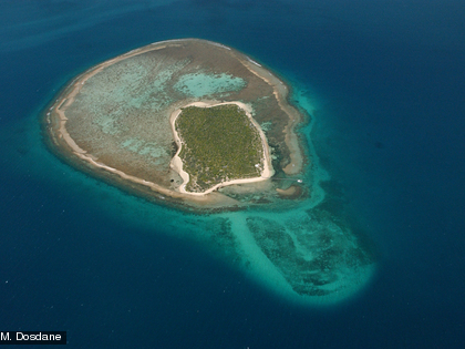 Ilot Signal En province Sud, le lagon compte près de 150 ilots.